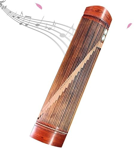 JITEM 125cm Paulownia Guzheng, Professional Children's Zither, Portable Travel Mini Guzheng, Traditional Chinese 21-String Instrument