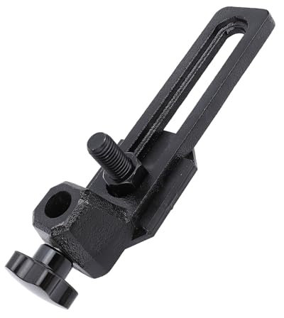 Repose-outil de Tour, Base en Acier moulé Domestique, Accessoires de Pièces de Tour de Bricolage, Porte-outil de Tour à Bois de 20 Mm, Trou Rond carré