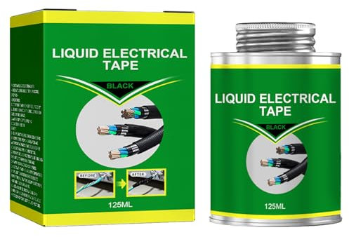 KOAHDE Waterproof Insulating Glue,High Temperature Resistant Flame Retardant Glue,Cable Repair Paste Waterproof,Liquid Insulating Rubber Coat,Cable Repair Paste,Liquid Electrical Tape