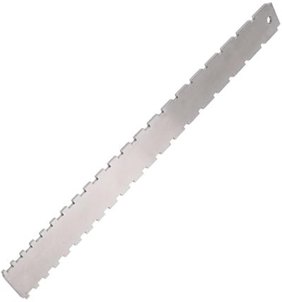 Gitarren Griffbrett Lineal Gitarrenhals Eingekerbtes Lineal Mit Gerader Kante Gitarren Bundabstandslineal Zum Des Bunds Langlebig