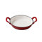 Cocotte en fonte émaillée – Cocotte ovale – Casserole en fonte avec couvercle – Cocotte ronde pour cuisson lente