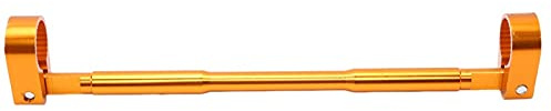 YYLUOYANG Motorrad-lenkerstrebe Motorrad Lenker Universal 22MM Cross Bar Verstärkte Dicke Lenker Fahrrad Griffe Griff Bar Balance Bar Motorrad Teile Motorrad-Querstange(A Gold 30x3cm)