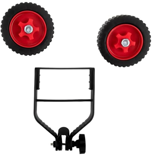 Accesorios para cortadoras de césped Juego de ruedas for recortadora de césped, cortadora de césped, cortadora de césped, juego de ruedas de soporte, ruedas auxiliares for recortadora, aptas for traba