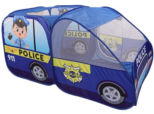 Pop-Up-Spielzelt, faltbares Kinderspielzelt, geräumiger Platz, Spielhaus für drinnen und draußen, Fahrzeugspielzeug, tolles Geschenk für Jungen und Mädchen, Feiertags- Geburtstagsgeschenk, Po