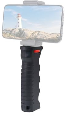 Stabilisateur de poignée universel à vis 1/4 pour appareil photo, smartphone, poignée légère, design ergonomique, stabilisateur portable à base rapide
