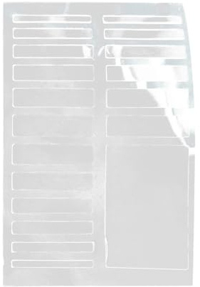 Ajusteur de taille de bague invisible – Autocollants intérieurs invisibles | 19 pièces de serrage transparents | Coussin de réglage pour réduire la taille, confortable et transparent réducteur