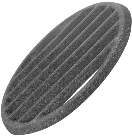 LALAFINA Ghisa Rotonda per Barbecue e Caminetto Ricambio Piastra Grill con Distribuzione Calore Uniforme Rete Multiuso per Cottura Esterni
