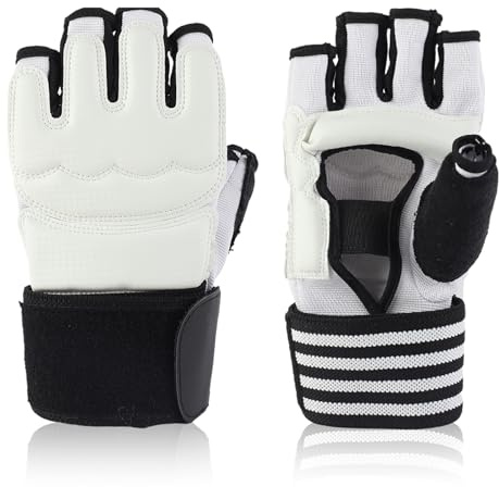 Hwtcjx Guantes de Boxeo, Boxing Gloves, Guantes de Boxeo MMA Kárate Taekwondo Artes Marciales para Niños de 3 a 15 años