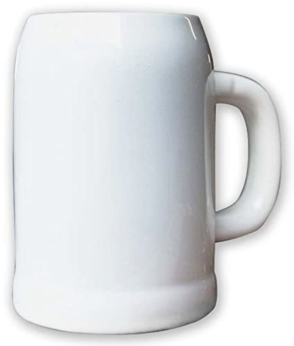 Blanko Bierkrug Keramik 0,5 l Sublimation Druck Bedruckbar Motivwunsch #15996