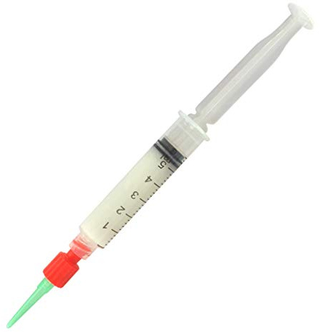 No-Clean Tacky Flux (Hochleistungs-Lötpaste), Spritze mit 10 ml Inhalt, EO-TF-001