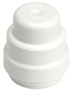 JG Speedfit PSE4615W PSE4615 Stop End, White, 15 mm, Set of 10 Pieces