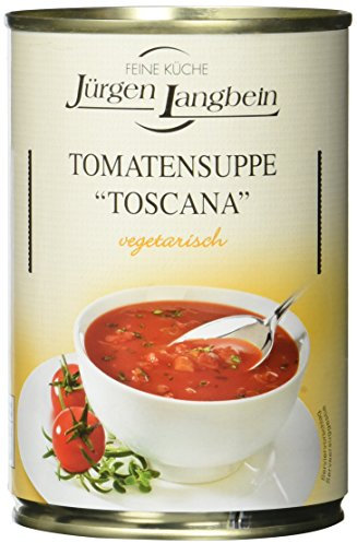 Jürgen Langbein Tomatensuppe Toscana, 6er Pack (6 x 400 ml)