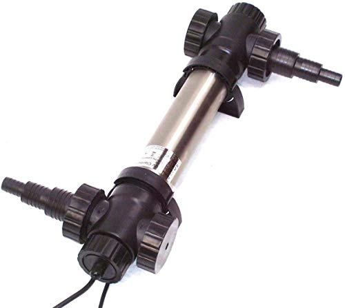 D&L Edelstahl UVC Lichtfilter 75W UV Gerät Teichklärer Wasserklärer Teichfilter 75W 55086 AWZ