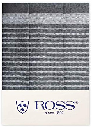 Ross - Exclusiv - Geschirrtücher Halbleinen - 0914-3er-Pack (50 x 70cm Grau)