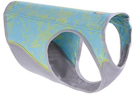 Ruffwear Swamp Cooler(TM) Zip Vest |05451-475| Kühlmantel für Hunde, Farbe:Blue Mist, Größe:XS