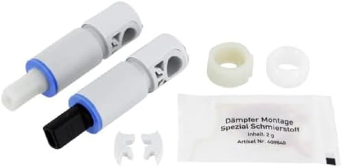 Ideal Standard - Multi Suites, Ensemble d'embrayage en nylon pour fermeture à glissière pour toilettes, Accessoire de rechange pour siège d'origine, T299067, Neutre
