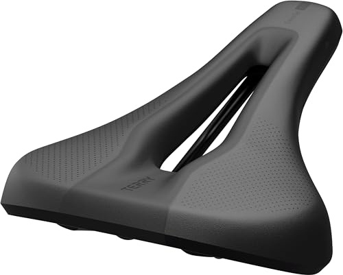 Terry Cykelsadel Fly Exera Gel för män i färgen svart, stoppning: Comfort Foam, Comfort gel, sittbredd: 9 cm – 12 cm, 423 007 32