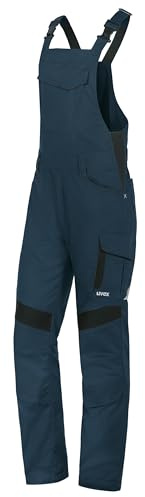 Uvex suXXeed Industry Lange Arbeits-Latzhose - Herren-Arbeitshose mit vielen Taschen