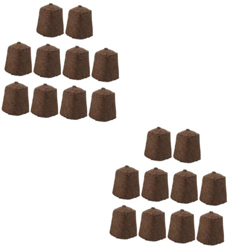 TOYANDONA 2 Series Bloques De Nutrientes para Semilleros De Flores Y Verduras De Sustrato De Turba Transpirable Y Hidratante para Cultivos Y Trasplantes 10 Piezas*2