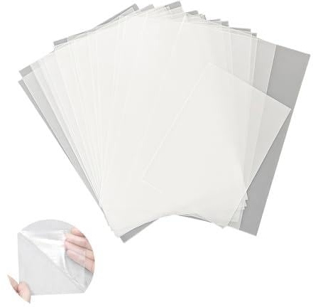 10 PCs WärmeBerragungspapier Bügelfolie Für Textilien Transferfolie Textil Doppelseitige Klebefolie Transferfolie Plotter Thermopapier Bügelbild Selbst Gestalten