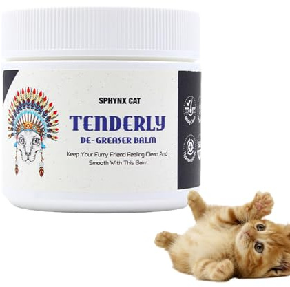 Yidueace Katzen Entfetter | Pflegecreme Für Schwanz & Kinnbereich,Feuchtigkeitsspendendes 500 Gramm Creme Shampoo Für Tägliche Pflege Haustier Hygiene Und Katzenwäsche