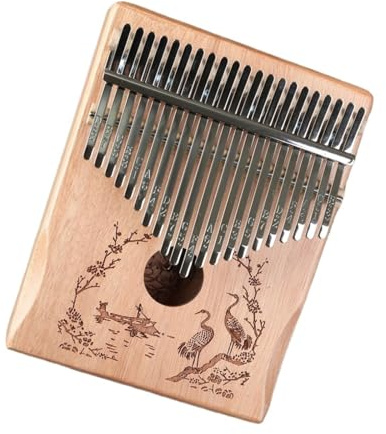 Erwachsene Kalimba Diese Tragbare Kalimba Mit 21 Tasten Kann An Einen Externen Lautsprecher Angeschlossen Werden.