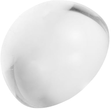 TOYANDONA Sfera di Cristallo Trasparente da Decorazione Mezza Sfera per Scrivania e Scaffali Vetro Cristallo Elegante per Interni
