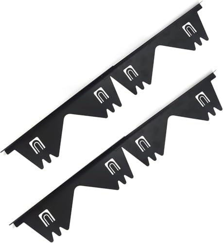 Stainless Steel Stove Gap Covers - 304 Stove Gap Filler, Easy retractable Length 13.8 to 27.5, Width 0.79, Heat Resistant Guard Between Stove Top & Counter, 2 Pck