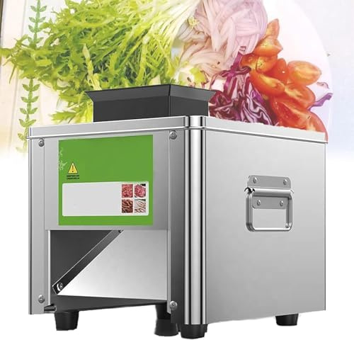 Affettatrice Professionale Elettrica 850W - Macchina Affettatrice Carne, 310 Giri/min, Acciaio Inox, 150kg/h, Ideale Per Macellerie, Ristoranti E Amatori(2.5mm)
