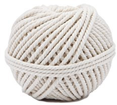 Ficelle torsadée Coton Câble 100 GR Ø 3 mm Ecru -35M
