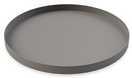 Cooee Design Bricka bricka, rostfritt stål, grå, 40 cm