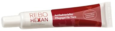 ReboHexan Gel 20 ml für Haustiere: Antibakterielle Wundpflege, Pflegt und reinigt die Haut und unterstützt eine hygienische Umgebung, Hautfreundlich, Einfach anzuwenden