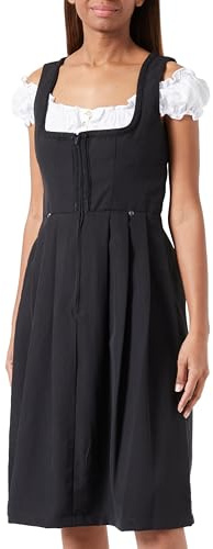 Stockerpoint Dirndl Zita Vestito per Occasioni Speciali, Nero, 54 Donna