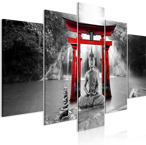 murando Acrylglasbild 100x50 cm 5 Teilig Wandbild auf Acryl Glasbilder Kunstdruck Moderne Acrylglas Platte Wanddekoration Geschenke Heimdekoration Glasbild p-A-0033-k-p