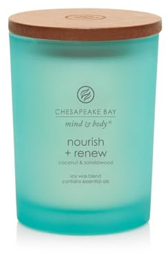 Chesapeake Bay Candle Mind & Body Collection Scented Candle, 8.8oz