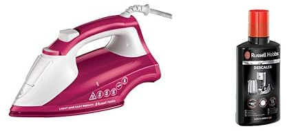 Russell Hobbs Steam Iron Light & Easy Brights & Descaler