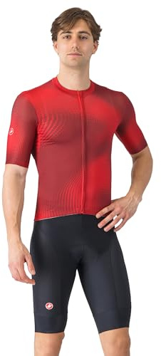 Castelli Competizione 2 Herren-Sitzkissen, kurz, All-Condition-Sitzpolster für Rennrad, Gravel-Biking und Top-Level-Rennen, Schwarz, Mittel