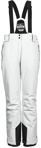 Killtec Damen Skihose/Funktionshose mit abnehmbaren Trägern, Kantenschutz und Schneefang Ksw 249 Wmn Ski Pnts_erielle