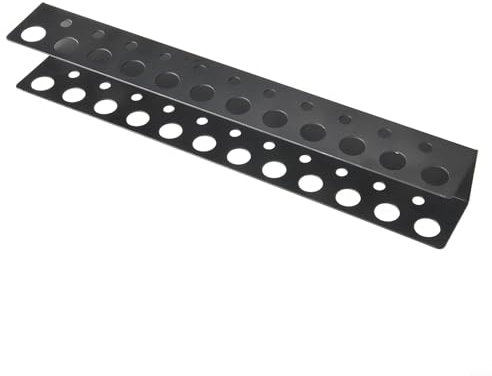 Zeroupshop Screwdriver Organizer Wall Mounted Storage Rack 23 Holes for Screwdrivers and Pliers Tool Holder for Garage Workshop