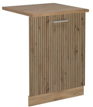 Vicco Coperchio per lavastoviglie R-Line, Rovere artigianale, 60 cm, PL Rovere