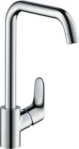hansgrohe Focus M41 Mitigeur monocommandé pour cuisine 260, éco, 1 jet, 31821000, 31821000, Coloration: chrome