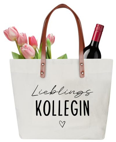 Abschiedsgeschenk Kollegen, Tote bag, Abschied Kollegin, Dankeschön Geschenksets, Geburtstagsgeschenk für Kollegin Shopper Bag, Geschenk für Kollege zum Abschied, Ruhestand, Geburtstag, Weihnachten