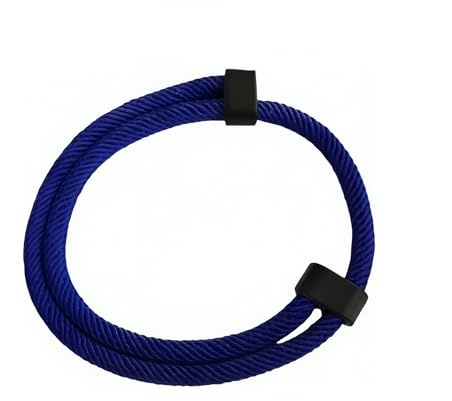 Bracelet Nautical Rope for Men and Women – Adjustable Surfer Sailor Nylon Band – Simple Rope Bracelet for Everyday, Outdoors & Leisure (blue)