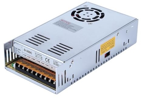 Fuente de alimentación conmutada SMPS de doble salida D-350C, 350 W, 12 V, 10 A, 24 V, 10 A, for enrutador empresarial, 1 unidad
