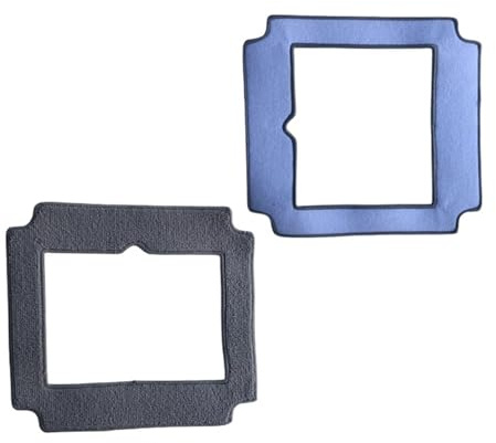 2Pcs Vacuum,Compatible For Winbot,Cleaner Mop Cloth Rags,Compatible For Liectroux,YW509 Wiping Window Cleaning Robot Parts Accessories Cleaning Pads