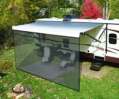 Solera Panel frontal clásico para toldos de quinta rueda, remolque de viaje y autocaravana, 6 x 13 pies