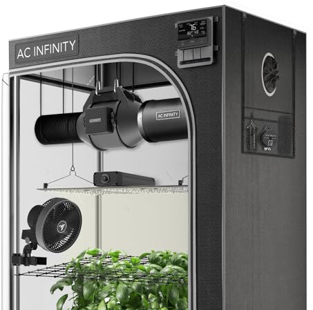 AC Infinity Advance Grow Zelt-System 60 x 120 x180 cm – 2-Pflanzen-Growset