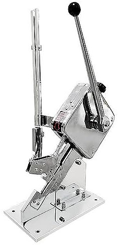 LBMED Máquina Cortadora Manual Salchichas Máquina Cortadora Manual Conmangoliso Y Resorteretorno, Estanqueidad Ajustable Y Diámetro Carcasa:50-120mm,no Atascada,para Salchichas Jamón,Bolsa Plástico