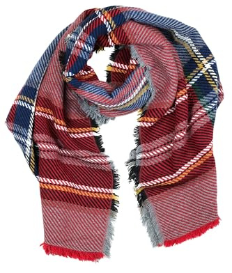 collezione alessandro Schal Karo aus angenehm weichem Material 190cm x 80cm