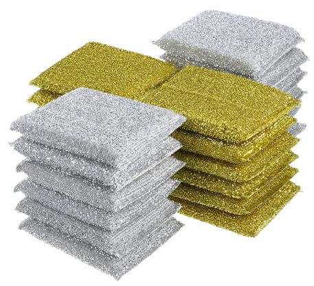 GLEAVI 2 Sets Küchenschwämme mit Starker Saugfähigkeit Geschirrspülschwämme Küchen-glitzerschwamm Scheuerbürste Geschirrschwämme Zum Geschirrspülen Reinigungsschwamm-pad Stück * 2